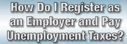 How to Pay Unemployment Taxes Online .